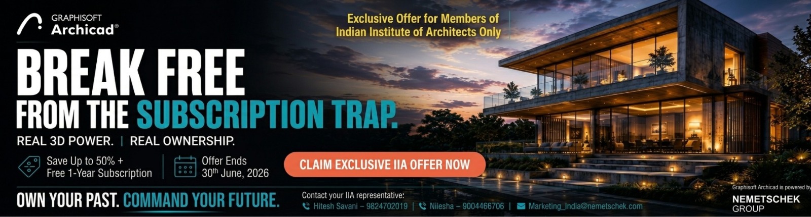 Graphisoft-Archicad-Claim-Offer